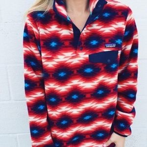 Patagonia XS synchilla pullover fleece sweater